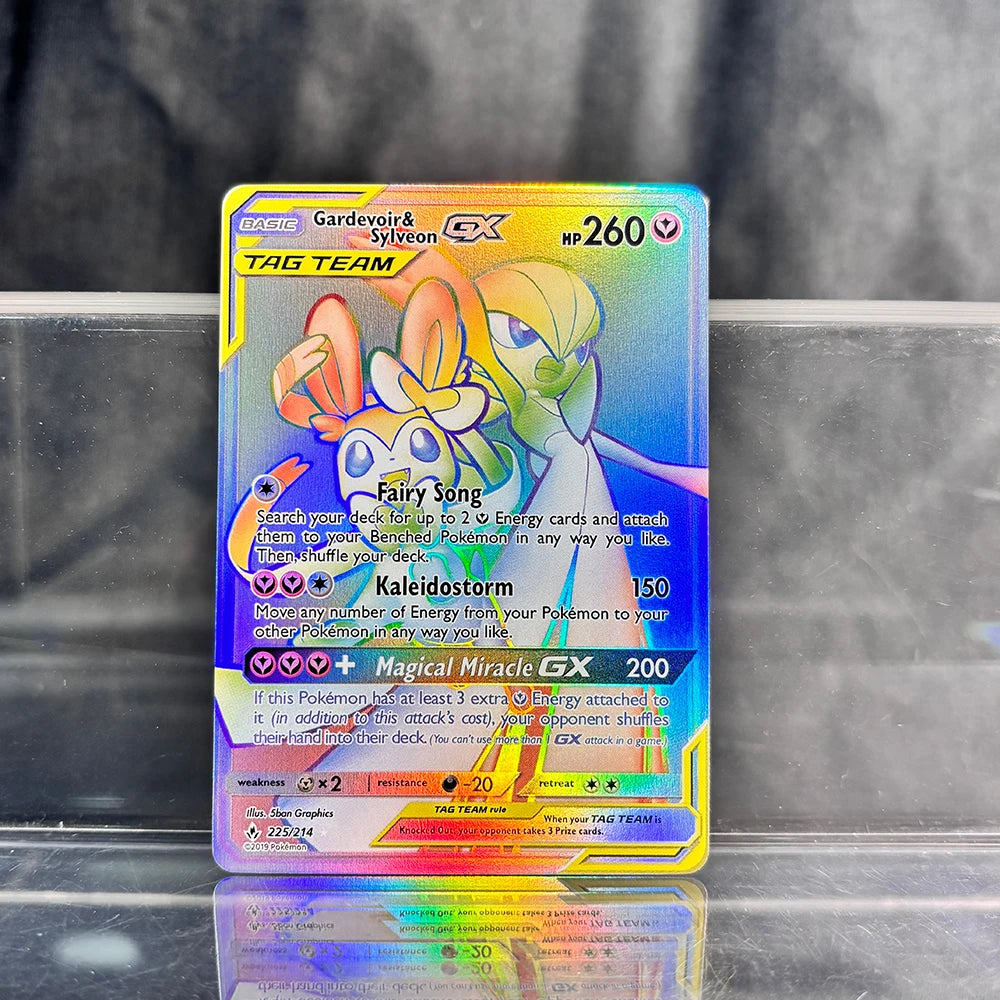 PKM Proxy Cards Classic Charizard Mew With Ex Single Cards Collection PTCG Suicune Gx Tyranitar Gx Lost Thunder Foil Card