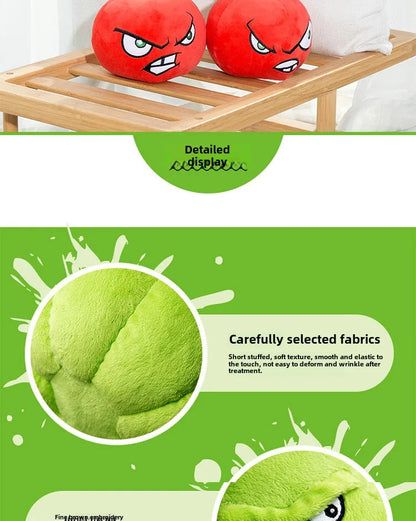 Plants vs Zombies 2 Sunflower Peashooter Coconut Plush Doll Toy Pillow Toy Figures  Soft Large Zombie Pillow Teens Holiday Gifts