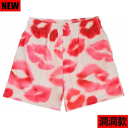 NEW Summer Sports Shorts Men Fitness Sweatpants bodybuilding Short Pants Mens Gym Quick Dry brand Jogging mesh men Shorts