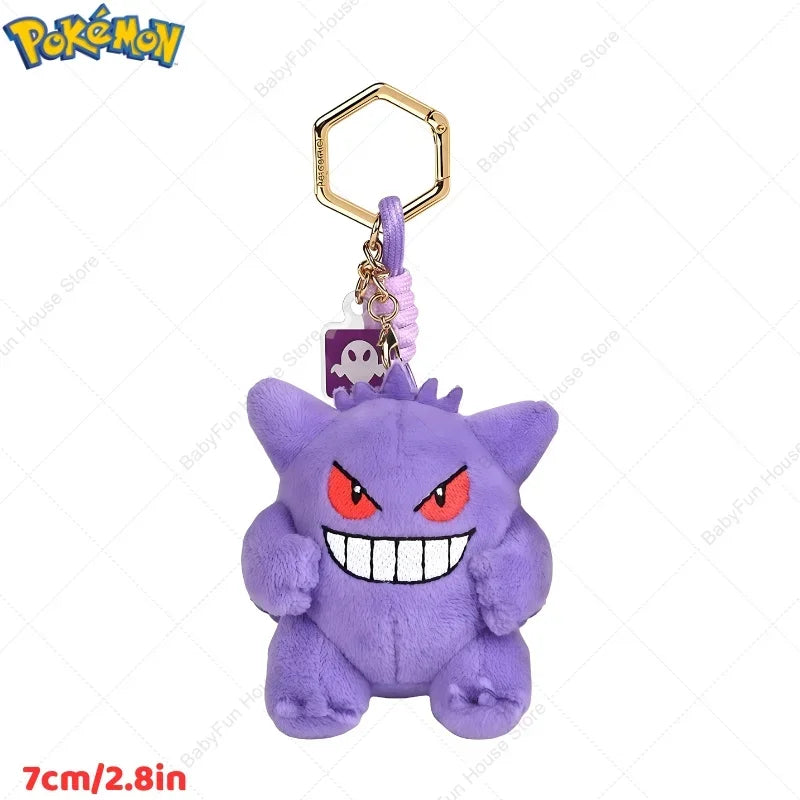 Original Pokemon Mimikyu Gengar Snorlax Umbreon Plush Toy Keychain Kawaii Espeon Jigglypuff Sprigatito Quaxly Peluche Dolls Gift