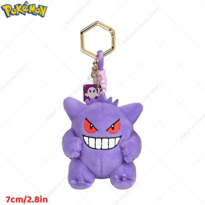 Original Pokemon Mimikyu Gengar Snorlax Umbreon Plush Toy Keychain Kawaii Espeon Jigglypuff Sprigatito Quaxly Peluche Dolls Gift