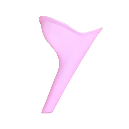 1pc Portable Silicone Urinal for Women Outdoor Travel Camping Female Soft Urination Device Stand Up & Pee Toilet Emergency TMZ
