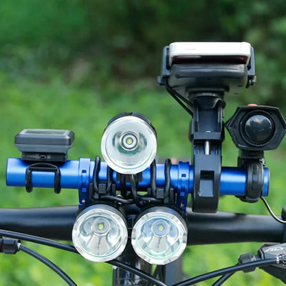 10/20/30cm Bicycle Handlebar Extended Bracket MTB Headlight Mount Extented Bar Road Mountain Bike Handlebar Extender Rack Parts