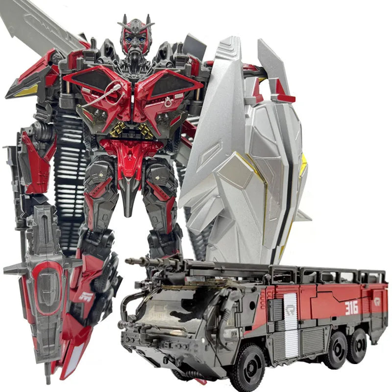 IN STOCK BPF New 21cm Robot Tank Model Toys Cool Transformation Anime Action Figures Aircraft Car Movie Kids Gift SS38 6022A