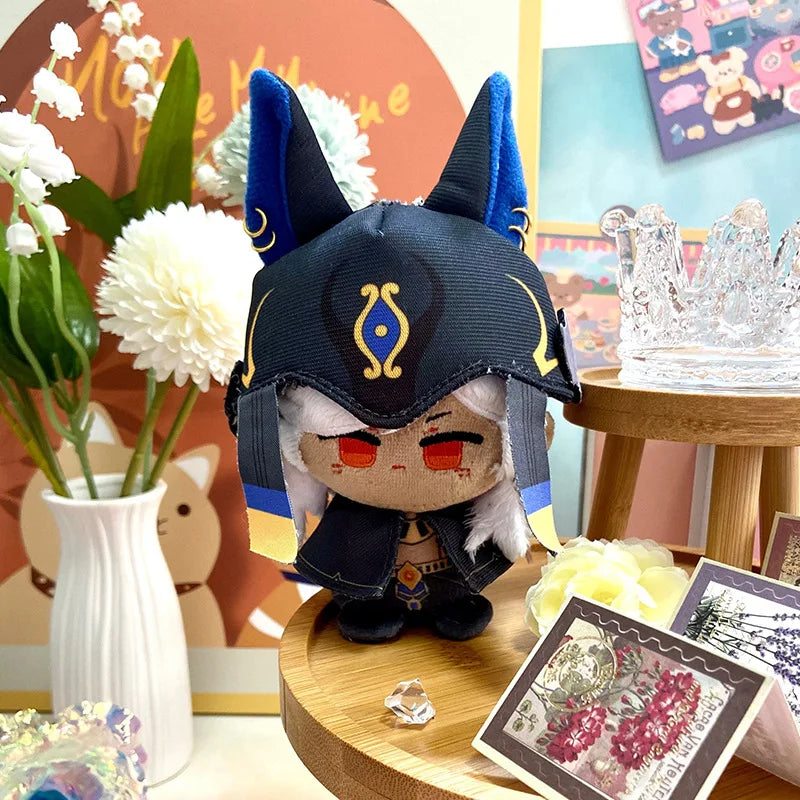 Genshin Impact Plush Doll Sandrone Columbina Yae Miko Arlecchino Sigewine Yae Miko Game Cosplay Stuffed Kids toy Christmas gift