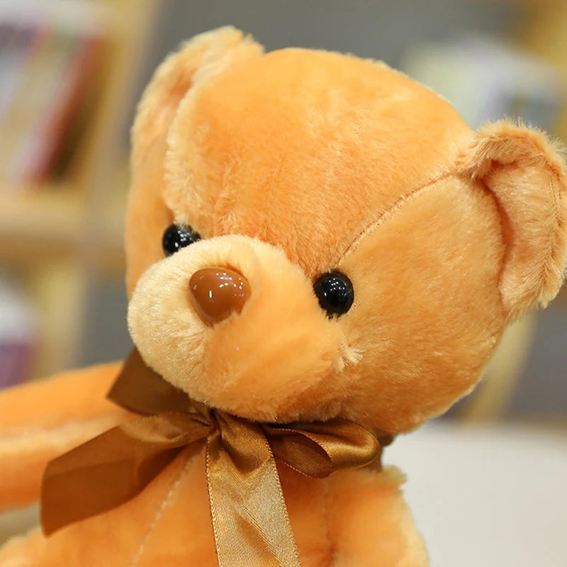 30CM Colorful Bear Plush Animals Toys Doll Soft Stuffed Teddy Bears for Girls Wedding Baby Shower Toy Birthday Gift Child Kids
