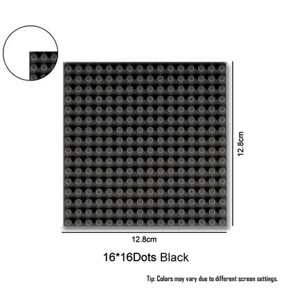 Baseplates 32x32 16x32 Dots Classic Base Plates MOC Bricks City Dimensions Building Blocks Figures Construction Toys