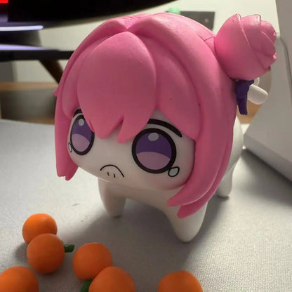 9cm Doro Doll Cute Figure Doll Anime Games Peripheral Custom Model Ko Doll Cute Desktop Decoration Toy Collections Holiday Gifts