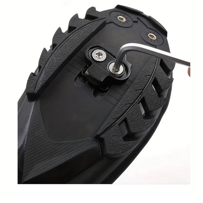 Mountain Bike Shoes Cleats for Shimano SH51 SPD MTB Cleats Multi-Release Spd Pedal Cycling Shoes Clips Set Bicycle Accessories