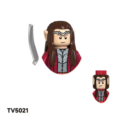 PG517 PG518 PG519 PG520 King Anime Movies Figs Bricks Dolls Mini Action Toy Figura Building Blocks Toys Doll