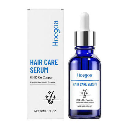 30ML Copper Peptide Serum for Hair Growth, GHK-Cu Peptide Hair Serum Non-Greasy Scalp Care for Thicker Fuller Hair Anti Loss