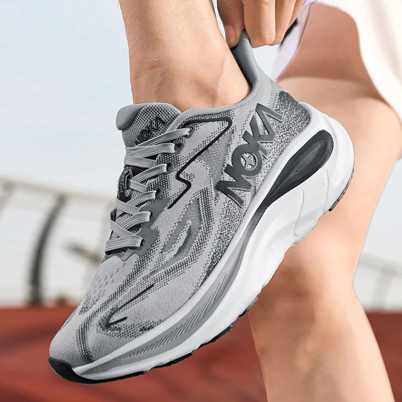 Men'S Spring And Autumn Sports Running Shoes Outdoor Comfortable Breathable Soft Soled Height Raising Casual Men'S Shoes 39-45