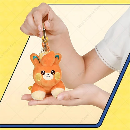 Original Pokemon Mimikyu Gengar Snorlax Umbreon Plush Toy Keychain Kawaii Espeon Jigglypuff Sprigatito Quaxly Peluche Dolls Gift
