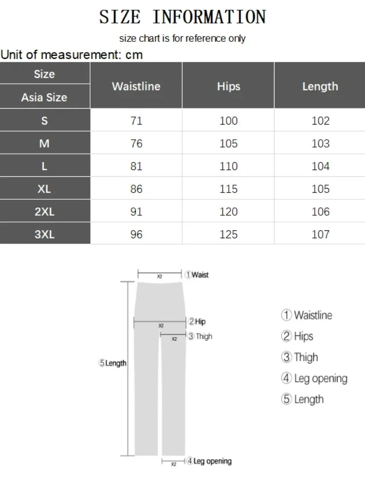 Men's Light-Blue Baggy Wide-Leg Jeans