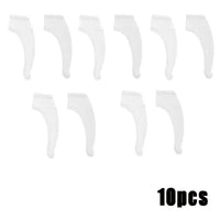 10pcs White