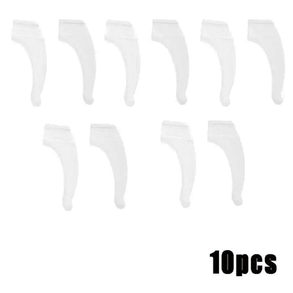 10/20pcs Anti-slip Silicone Ear Grip Glasses Eyeglasses Leg Ear Hook Stopper Bracket Fastener Accessories Eyewear Holder Temple