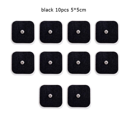 5*5cm Electrode Pads Tens Machine Reusable EMS Acupuncture Body Muscle Massager Accessories Adhesive Patch