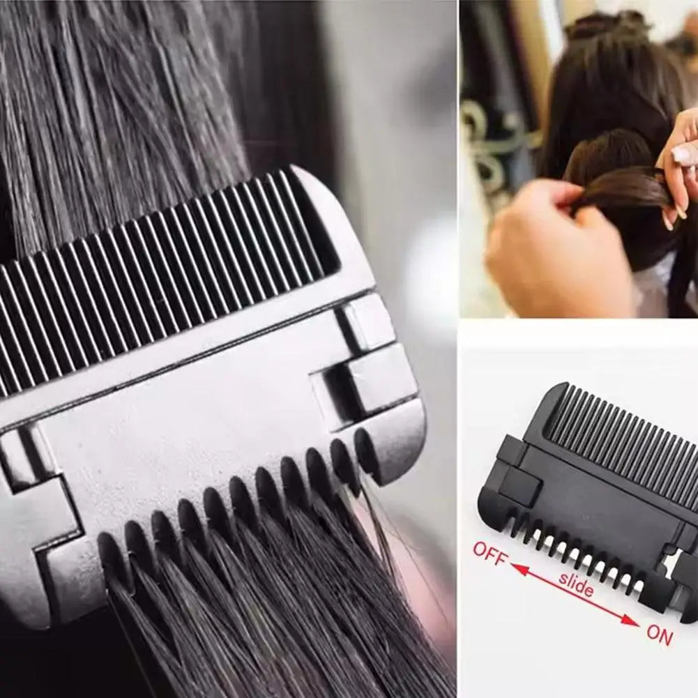 Double Sided Hair Thinner Trimmer Razor Comb Cutting Scissors Razor Comb for Trim & Thin Home Salon Home Haircut Styling