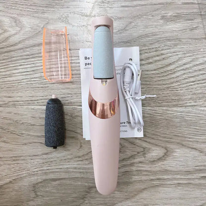 Cordless Rechargeable Electric Callus Remover, Foot File for Dry Coarse Skin Removal on Heels, for Women & Men