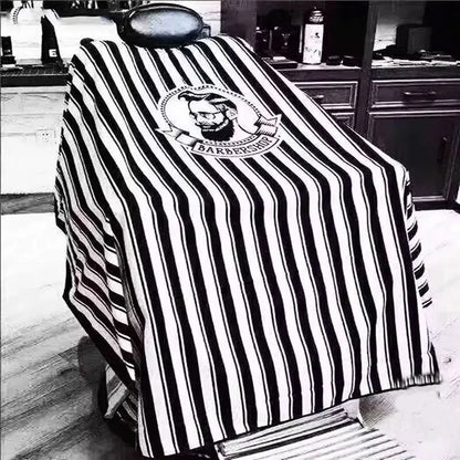 Hair cutting cloth for adults, non stick striped apron, hair salon hairstylist, oil drying, hair cutting cloth