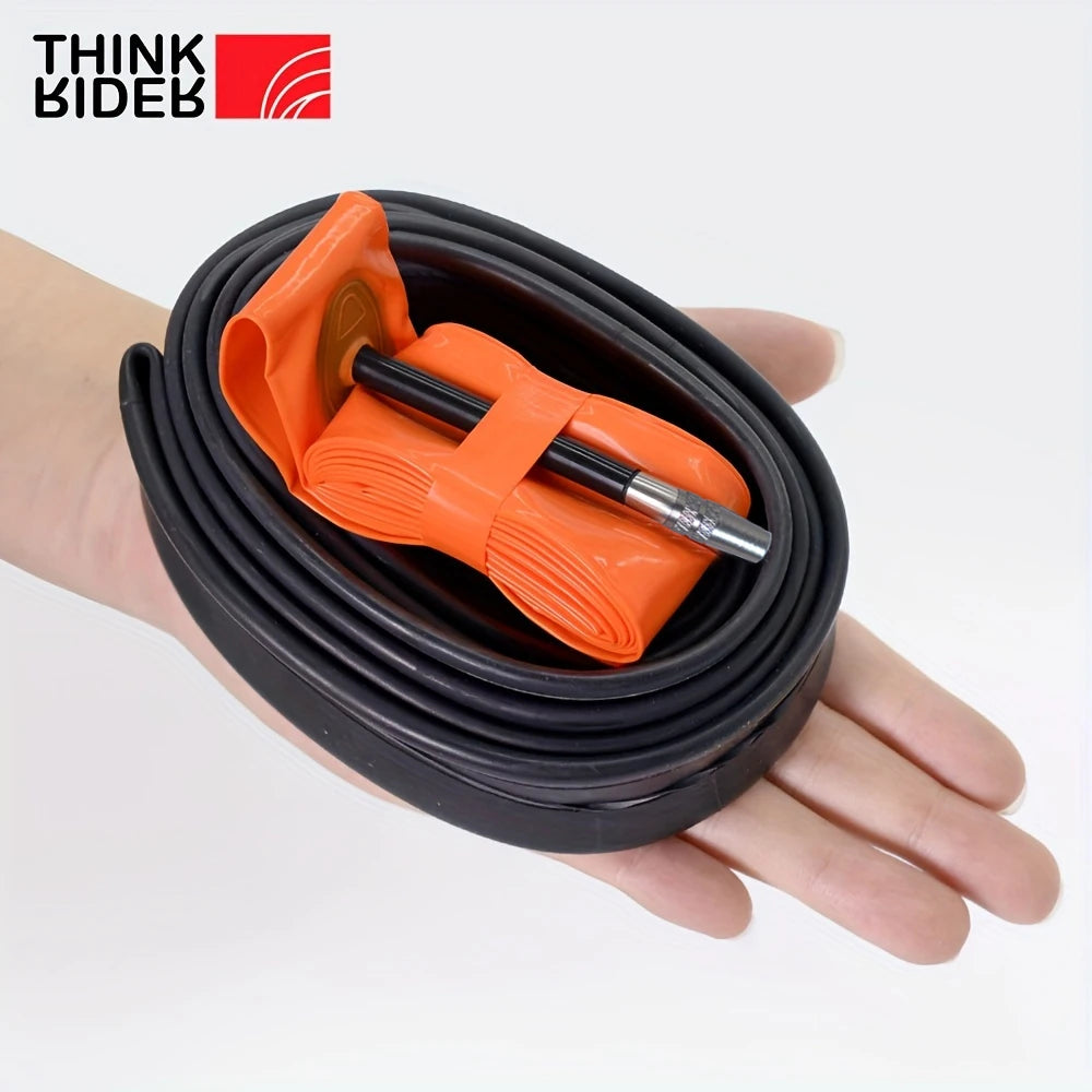 ThinkRider 2PCS Ultralight 28g Bike Inner Tube 700X18 25 28 Road Bicycle TPU Material Tire 65mm Length French Valve
