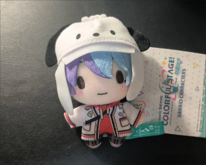 10cm Pjsk Plush Doll Toys Project Sekai Aoyagi Toya Stuffed Keychain Bag Pendant Shinonome Akito Backpacks Ornaments Toy Gift