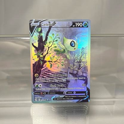 PKM Proxy Cards Classic Mew Vmax Charizard Vstar Cards Collection PTCG Celebi V Fusion Strike Foil Card