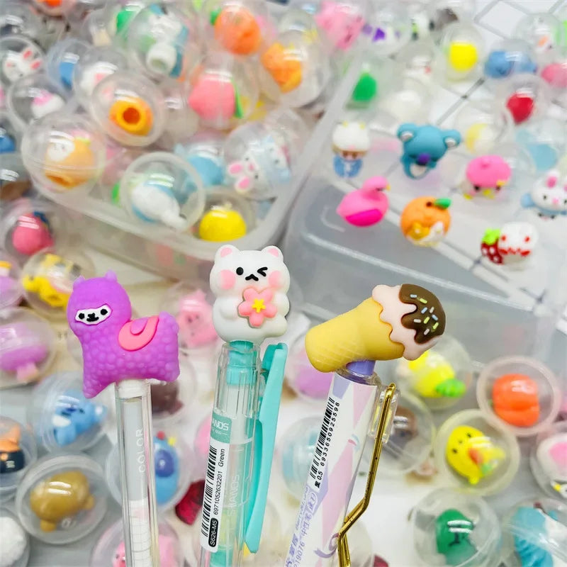 20/40pc Cute Animal Plush Doll Cartoon Rabbit Bear Stuffed Toy Soft Plush Toy Mini Claw Machine Doll Accessories Toy Girl Gift