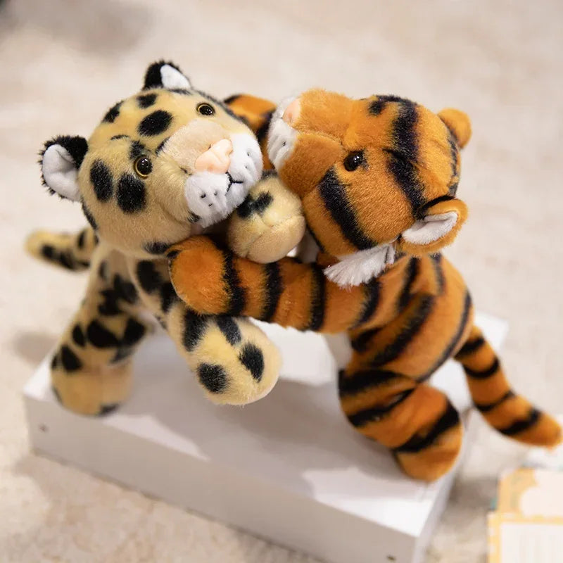 Hot Sale 22cm Mini Stuffed Forest Animals Bulk Jungle Animal Lovely Toys Lion Tiger Fox Deer Zebra Plush for Birthday Gift
