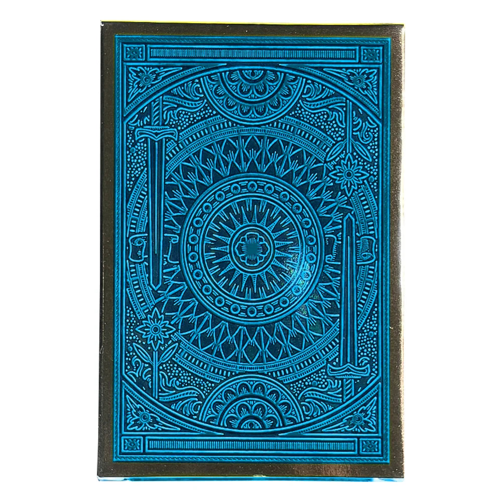 Blue Phantom Playing Cards High-end Frosted Plastic PVC Waterproof Deck of Cards Environmentally Poker for Recreation Collection