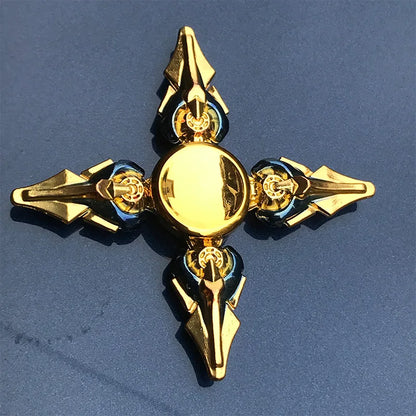 Colorful Figdet Spinner Zinc Alloy Smooth bearings Anime Game Hand Spinner Stress Relief Fingertip Gyro Toys For Adult Kids
