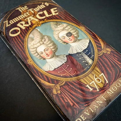 6*12cm The Zammer Twins 1st Edition Oracle Deck 50 Pcs Cards
