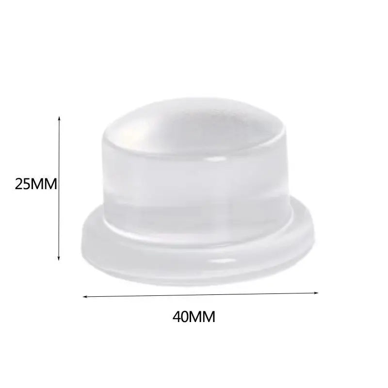 1-8Pcs Transparent Silicone Door Stopper No Drill Anti Bump Pad for Office Home Safety Protection Dodgers Door Stop
