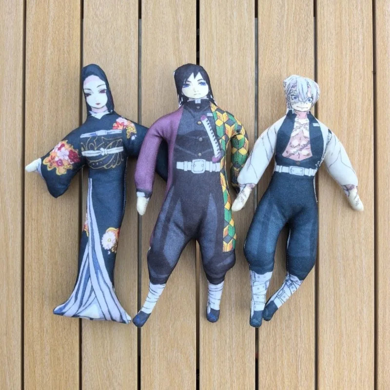 2025 Demon Slayer Abstract Doll Nezuko Tomioka Yoshio Mouse Dry Demon Slayer Doll Wire Frame style