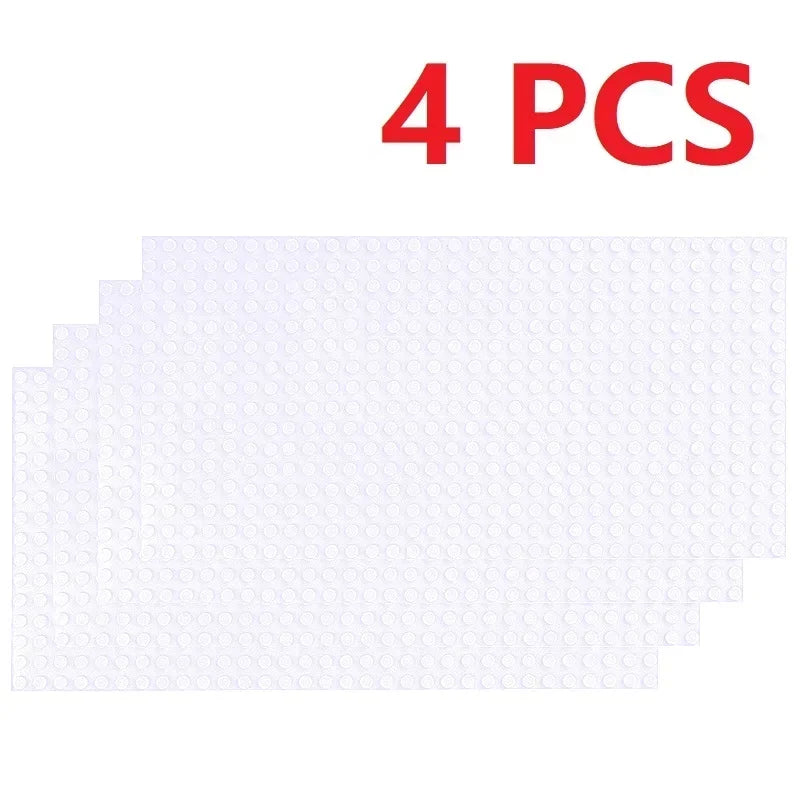 4PCS Classic Baseplates 32x32 16X32 Dots Building Blocks Bricks Base Plates DIY Plastic Board Blocks MOC City Construction Toys
