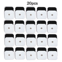 5x5cm white 20pcs