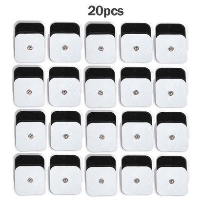 5*5cm Electrode Pads Tens Machine Reusable EMS Acupuncture Body Muscle Massager Accessories Adhesive Patch