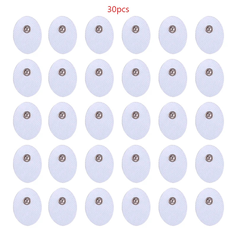 30/50/100pcs Electrode Pads Low Frequency Massager EMS Tens Machine Digital Massager Tools