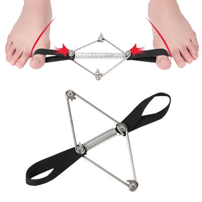 Toe Straightener Hallux Valgus Corrector Belt Foot Stretch Recovery Training Exerciser Strap Thumb Elastic Band Foot Tools