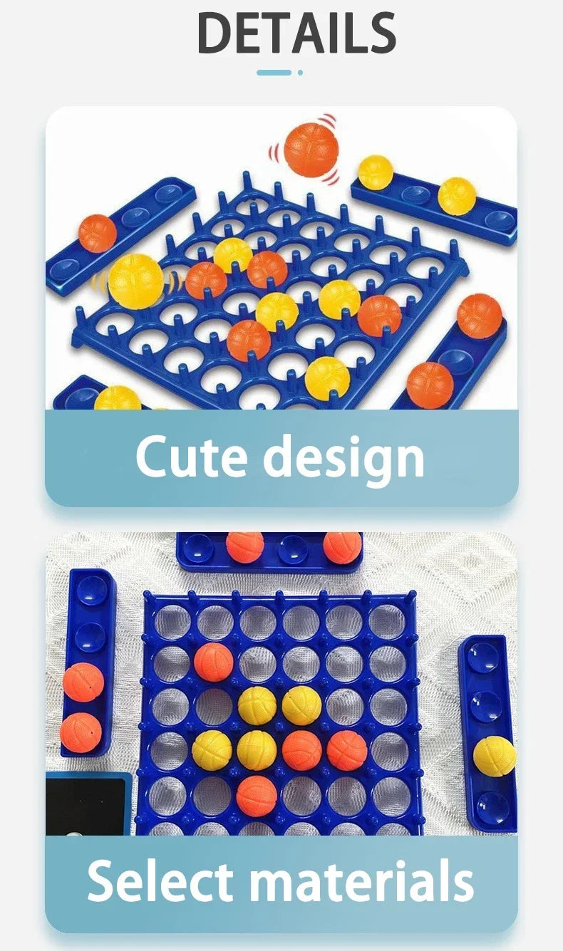 Fun Bouncing Ball Games, Children's Coordination Board Games, Battles, Throwing Balls, Bouncing Balls, Party Interactive Toys