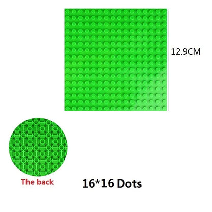 Classic Base Plates Plastic Bricks Double-sided 16*32 32X32 Dots City Blocks Baseplate DIY Parts Board Toys Kids Gift