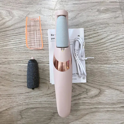 Cordless Rechargeable Electric Callus Remover, Foot File for Dry Coarse Skin Removal on Heels, for Women & Men