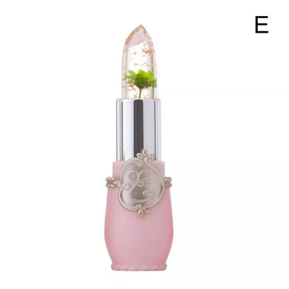Peach Color Lip Balm Crystal Temperature Change Lipstick Girl Moisturizing LongLasting Lip Gloss Makeup Lip Care Repair Cosmetic