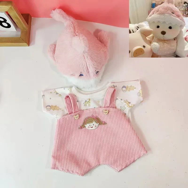 High Quality Handmade Teddy Bear Plush Toy Change Dress Cloth Girl Hug Cuddly Plushie Doll for Girlfriend Christmas Gift