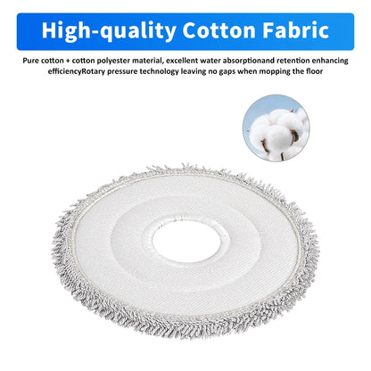 Easy Install Perfect Fit Mop Cloth Kit Mop Pad Part For Xiaomi Mijia 5 Pro OV21CN X10 Plus S10 Plus X20 X20 Plus M30 Pro M30S