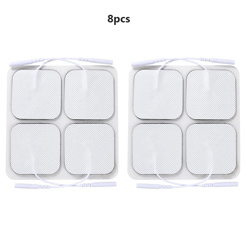 5*5cm Self Adhesive Electrode Pads for TENS Muscle Stimulator with 2mm Plug Digital Electric Patch