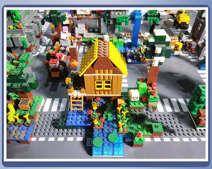 Classic Building Block Base Plate City View Traffic Road Figures Construction Toys Bricks 32Dots Plastic Baseplates Accessories