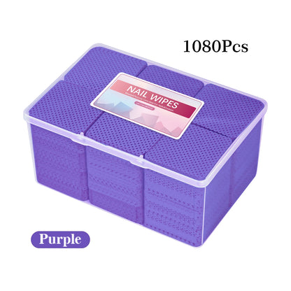 Nail Polish Remover Wipes Nail Cleaning Pads, Non Woven Nail Pads For Women Girl Beauty Salon