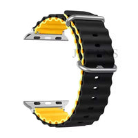 black with yellow