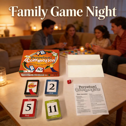 Fast-Paced Card Game - Color Number Matching Family Game for 2-6 Players Ages 8+, Exciting Game Night Entertainment